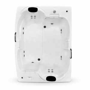 BANHEIRA MEIA PRAIA COM HIDROMASSAGEM LUXO (LOCAÇÃO)